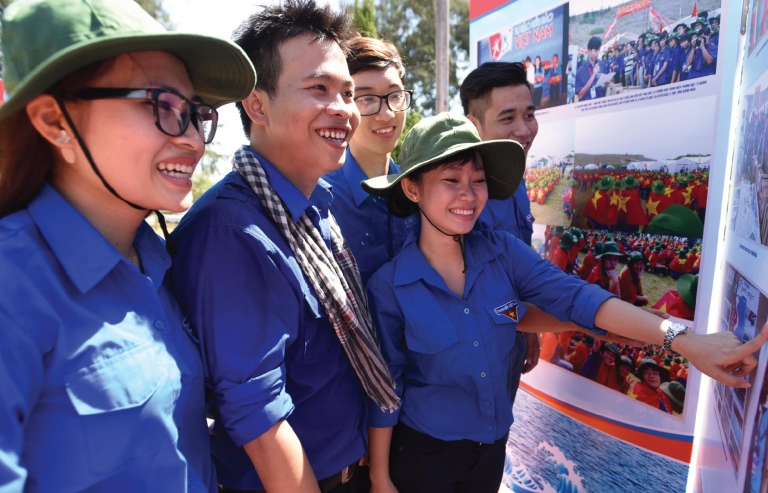 Sinh viên Việt Nam gửi thông điệp ý nghĩa về chủ quyền biển đảo