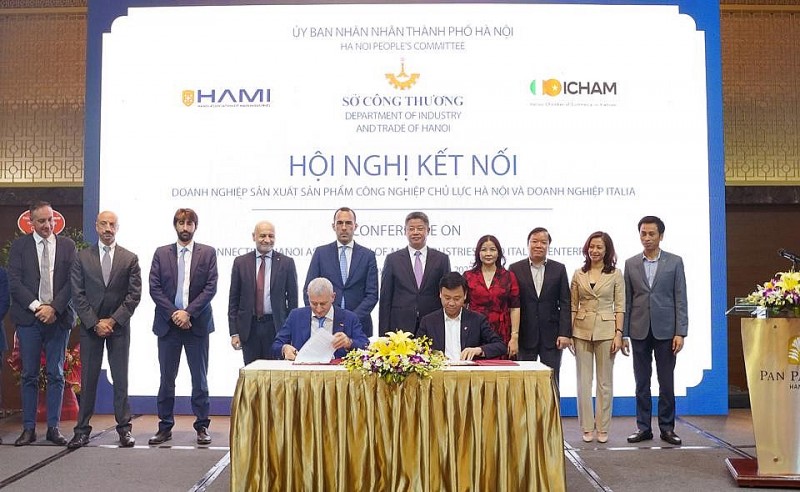 HAMI và ICHAM ký kết Biên bản ghi nhớ hợp tác giữa hai Hiệp hội. (Nguồn: 