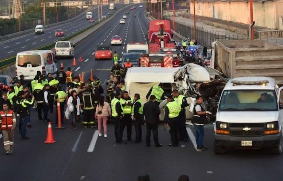 Mexico: Tai nạn đường bộ thảm khốc, ít nhất 13 người thiệt mạng