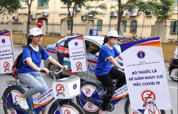Công bố kết quả cuộc thi thanh niên Việt Nam nói không với thuốc lá