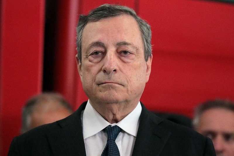 Sóng gió chính trường Italy: Thủ tướng Mario Draghi từ chức