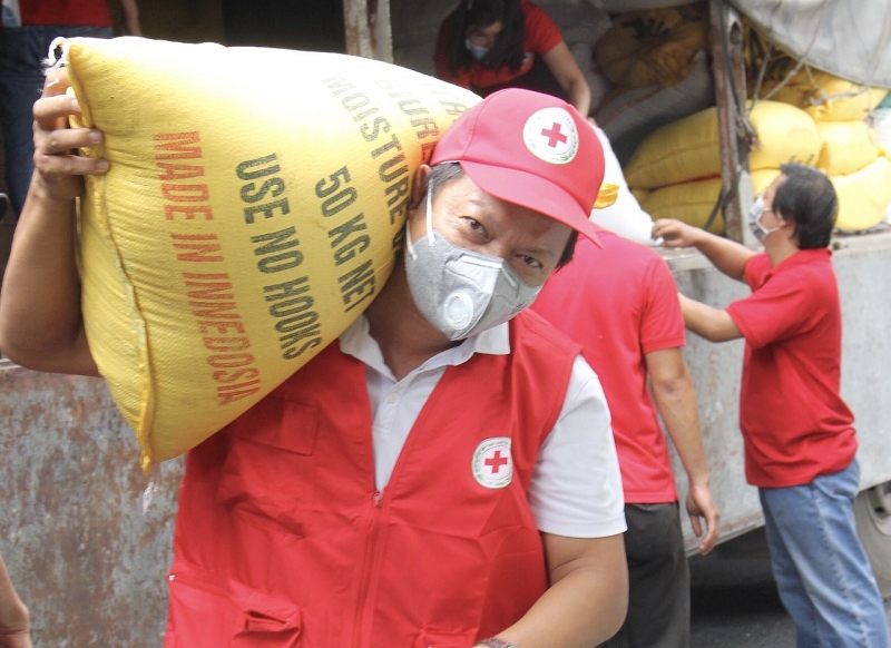 Hội Chữ thập đỏ Việt Nam tiếp tục thực hiện lời kêu gọi ủng hộ phòng, chống dịch Covid-19