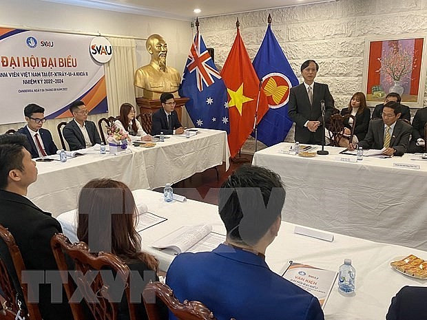 Vietnamese Students in Australia (SVAU) convenes its second congress in Canberra on August 6. (Photo: VNA)