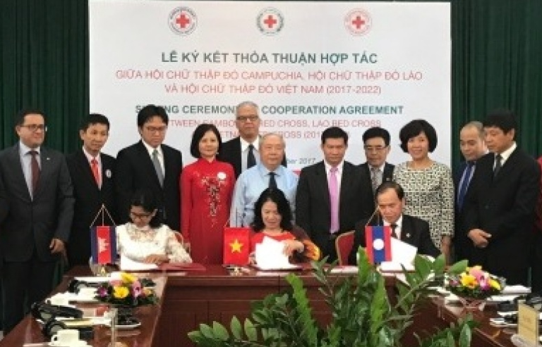 Việt Nam – Lào – Campuchia ký kết thỏa thuận nhân đạo