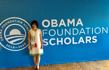 "Anh hùng khí hậu" Việt Nam nhận học bổng danh giá của Quỹ Obama