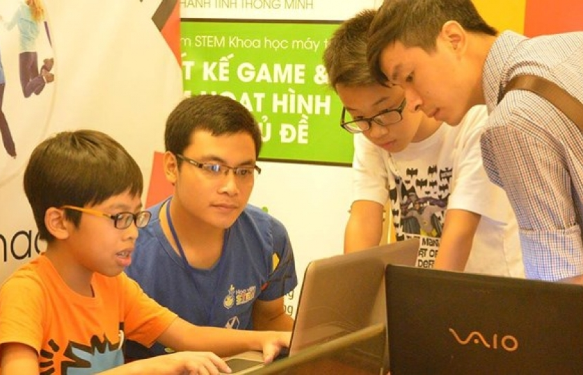Khởi động sân chơi lập trình “Tài năng công nghệ nhí - Minecraft Hackathon"
