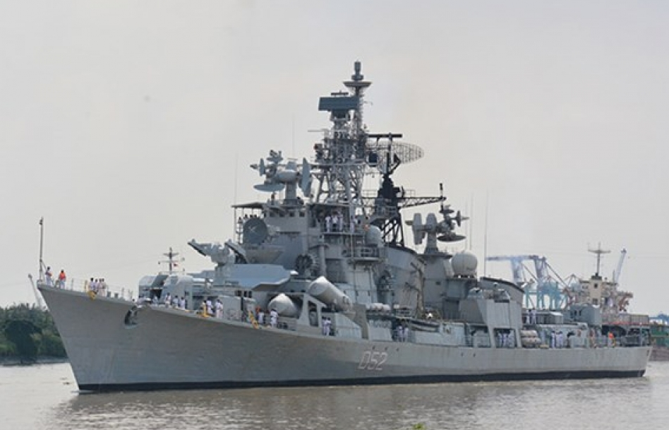 Tàu Hải quân Ấn Độ thăm Việt Nam