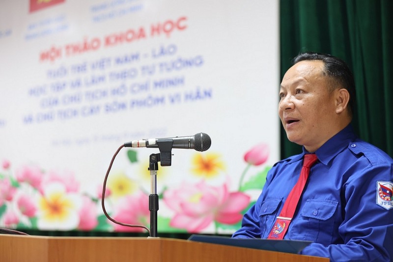 Tuổi trẻ Việt Nam-Lào học tập và làm theo tư tưởng Chủ tịch Hồ Chí Minh và Chủ tịch Kaysone Phomvihane