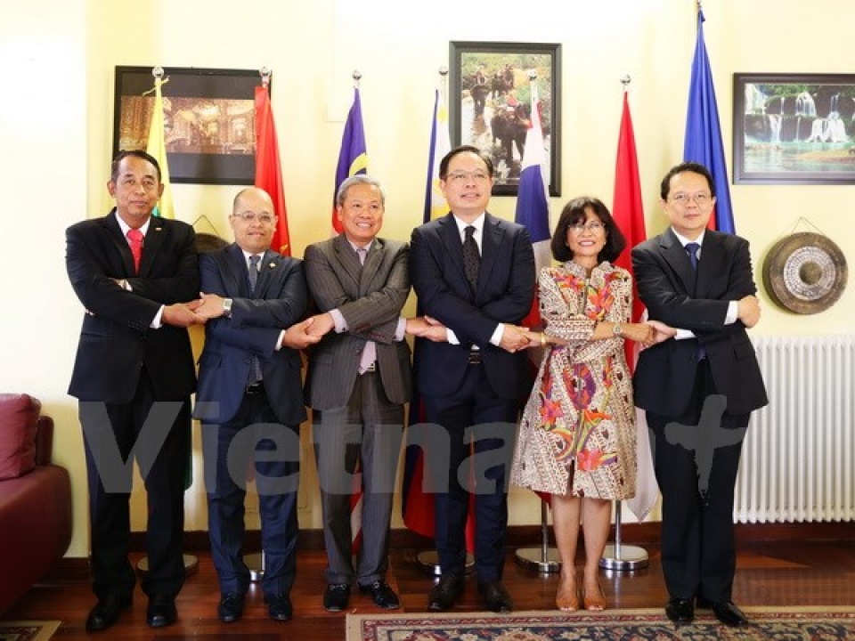four decades of asean eu relations marked in rome