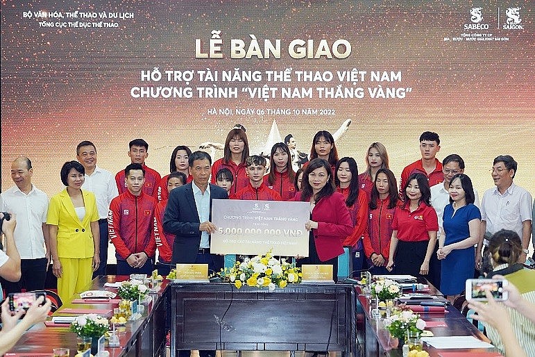 Hỗ trợ 5 tỷ đồng cho các vận động viên tài năng của Việt Nam