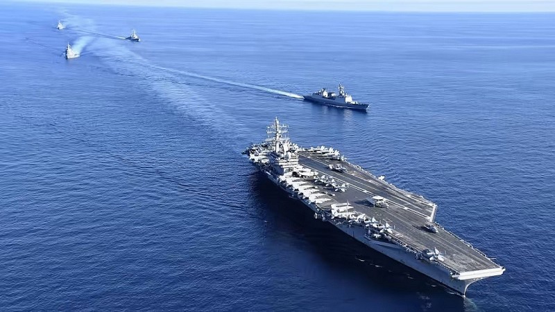 Triều Tiên đang 'nghiêm túc' theo dõi tập trận hải quân Mỹ-Hàn