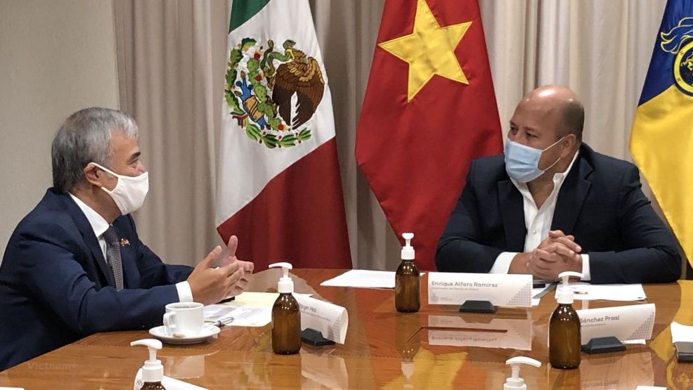 Việt Nam thúc đẩy quan hệ trên nhiều lĩnh vực với bang Jalisco của Mexico