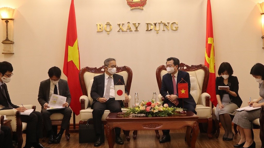 Việt Nam-Nhật Bản đẩy mạnh hợp tác trong lĩnh vực xây dựng