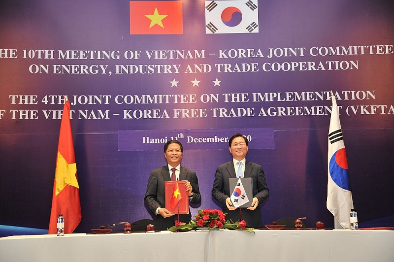 Việt Nam-Hàn Quốc hướng tới kim ngạch thương mại song phương 100 tỷ USD