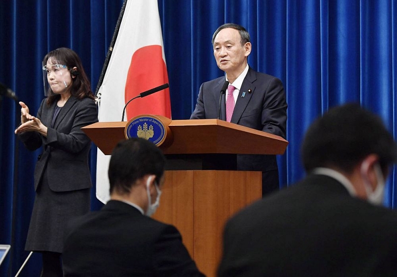Thủ tướng Suga 'úp mở' về việc tranh cử nhiệm kỳ tiếp theo
