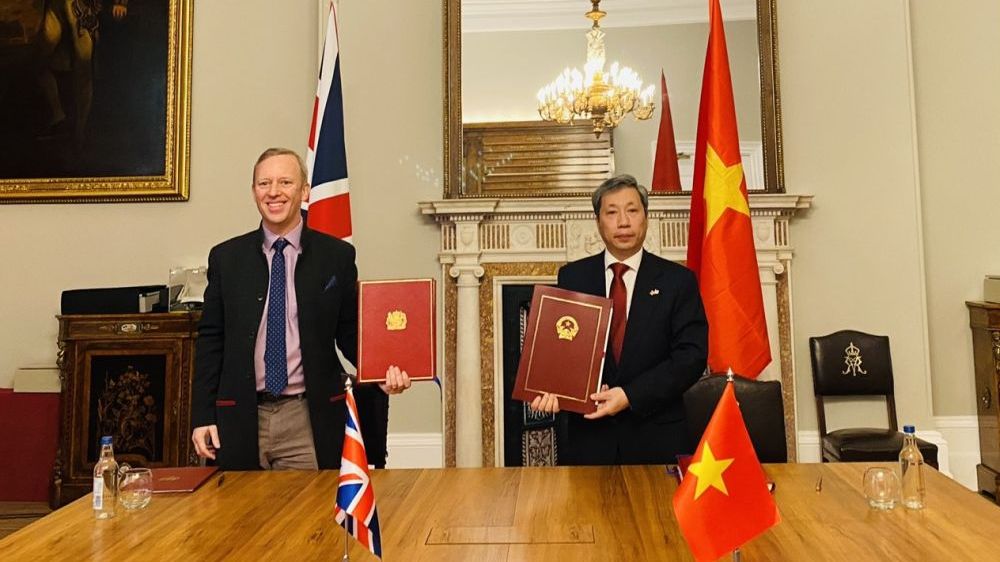 Hiệp định Thương mại tự do Việt Nam-Anh chính thức được ký kết