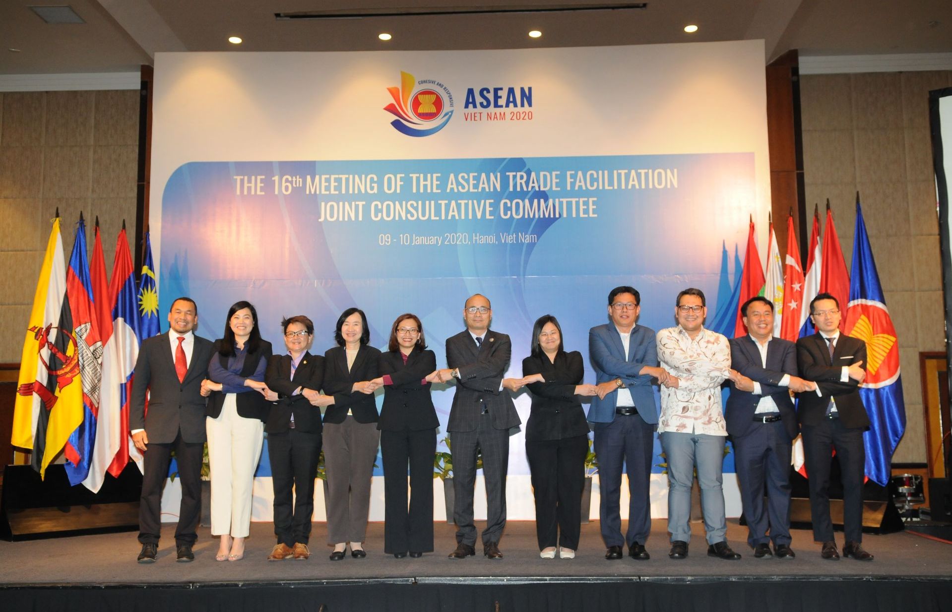 ATF-JCC 16 nêu sáng kiến và đề xuất cụ thể thúc đẩy thuận lợi thương mại, đầu tư trong ASEAN