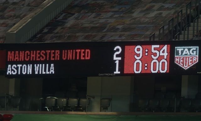 Man Utd thắng chung cuộc với tỉ số 2-1