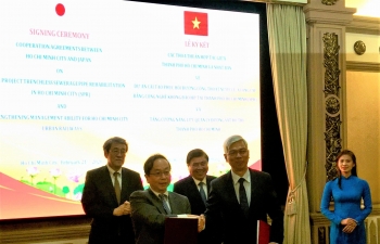 JICA hỗ trợ phục hồi đường cống thoát nước tại TP. Hồ Chí Minh