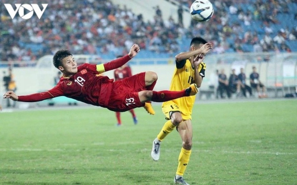 Nguyễn Quang Hải là cầu thủ tuổi Sửu đã góp mặt trong mọi chiến dịch của các cấp độ đội tuyển Việt Nam dưới thời HLV Park Hang Seo. (Ảnh: Dương Thuật)
