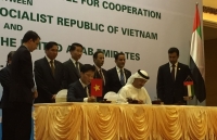 Sắp diễn ra kỳ họp lần thứ 4 Ủy ban liên Chính phủ Việt Nam - UAE tại Abu Dhabi