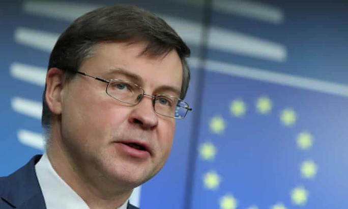 Phó Chủ tịch Ủy ban châu Âu (EC) Valdis Dombrovskis