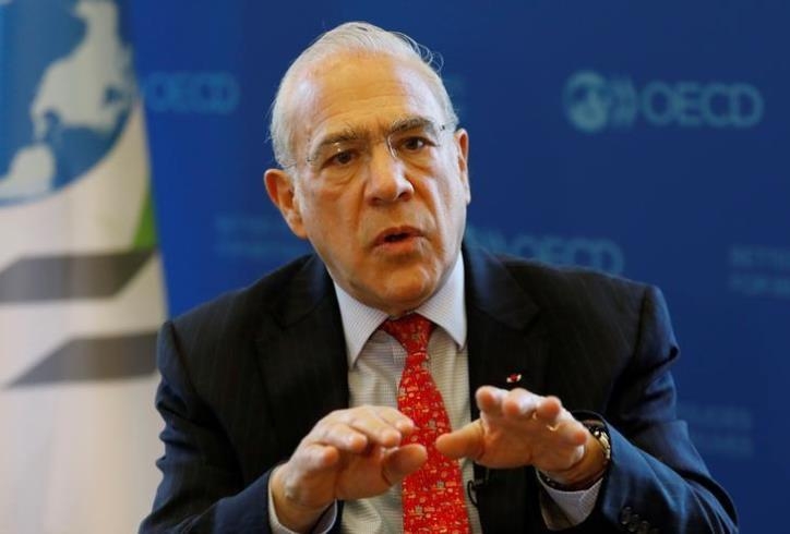 Tổng thư ký OECD Angel Gurria. (Nguồn: Reuters)