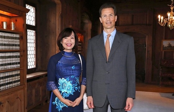 Đại sứ Lê Linh Lan trình Ủy nhiệm thư tại Công quốc Liechtenstein