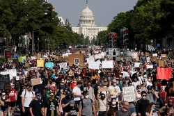 Mỹ: 6.000 người tham gia biểu tình tại thủ đô Washington D.C, lo ngại bạo lực