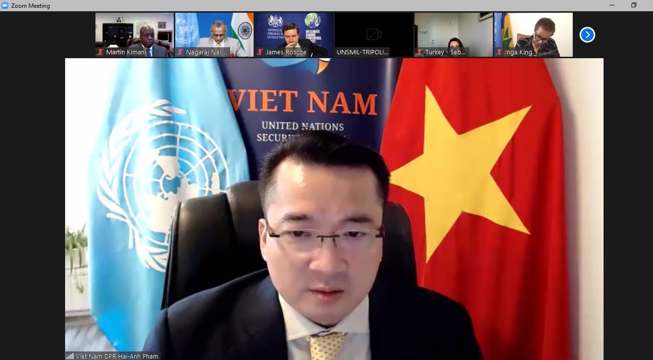 Phó Trưởng Phái đoàn thường trực Việt Nam tại LHQ Phạm Hải Anh