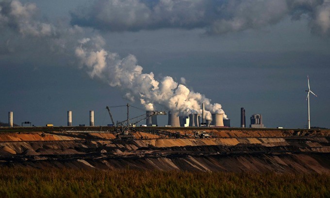 Châu Âu cân nhắc sử dụng than đá để đảm bảo nguồn cung khí đốt. Một nhà máy nhiệt điện ở Garzweiler, Đức. Ảnh: AFP.