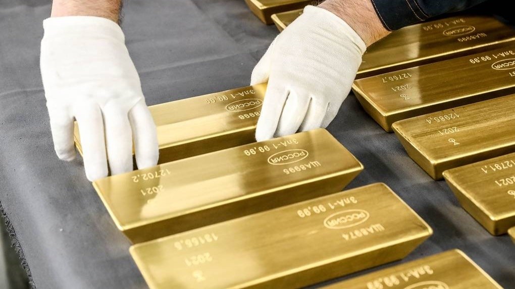 Xuất khẩu vàng đem lại doanh thu hàng tỉ USD cho Nga mỗi năm. (Nguồn: TASS)