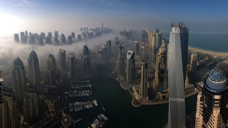 Dubai đang chứng kiến ​​thị trường bất động sản nóng nhất trong nhiều năm. (Nguồn: CNBC)