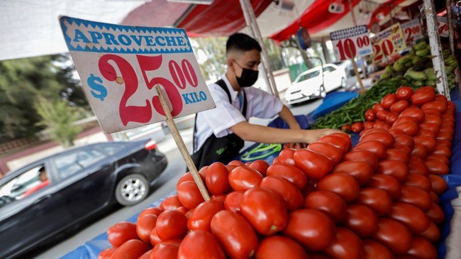 Lạm phát cao kỷ lục 22 năm, Ngân hàng Trung ương Mexico sẽ 'nối gót' Fed?