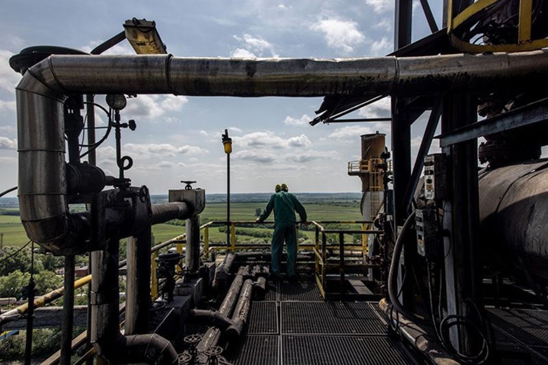 Nhà máy lọc dầu Duna ở Szazhalombatta, Hungary. Dầu của Nga đến Hungary qua đường ống Druzhba. (Nguồn: Getty Images)