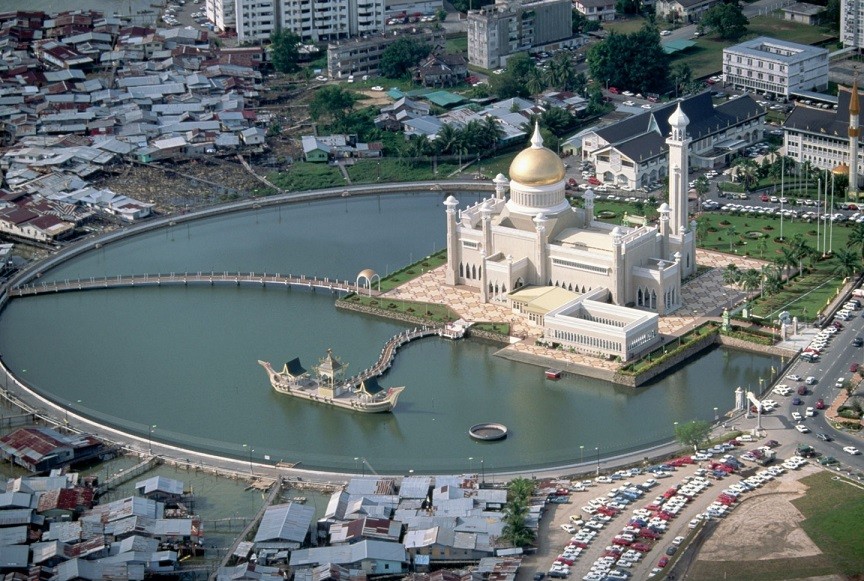 Brunei là quốc gia có diện tích rất nhỏ, khoảng 5.765 km2, dân số hơn 400.000 người. (Nguồn: Daily Mail)