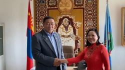 Đại sứ Việt Nam tại Mông Cổ làm việc với tỉnh Zavkhan
