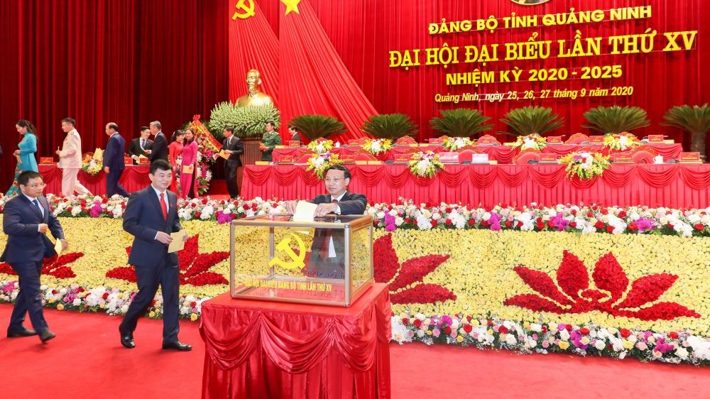 Quảng Ninh bầu Ban Chấp hành Đảng bộ tỉnh khoá XV, nhiệm kỳ 2020-2025