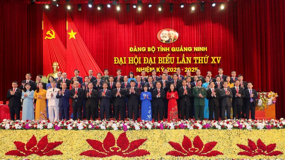 Bế mạc Đại hội Đại biểu Đảng bộ tỉnh Quảng Ninh lần thứ XV