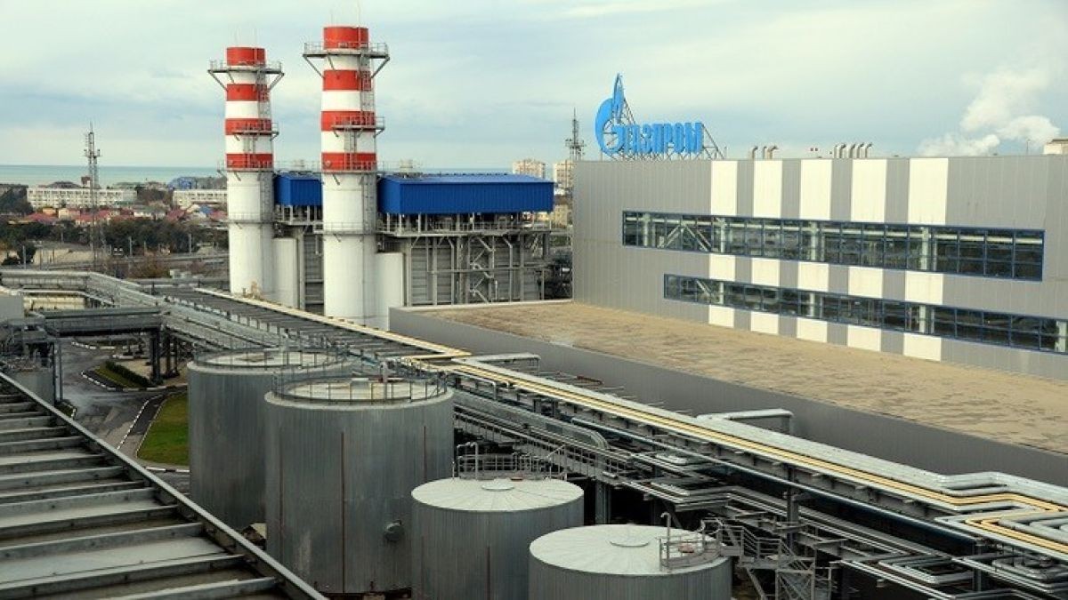 Một nhà máy nhiệt điện của tập đoàn khí đốt Gazprom ở Sochi, Nga.