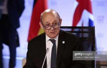 Ngoại trưởng Pháp tới Iraq bàn về số phận của các chiến binh nước ngoài ở Syria