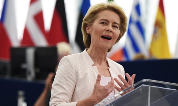Chủ tịch Ủy ban châu Âu (EC) Ursula von der Leyen. (Nguồn: AFP)