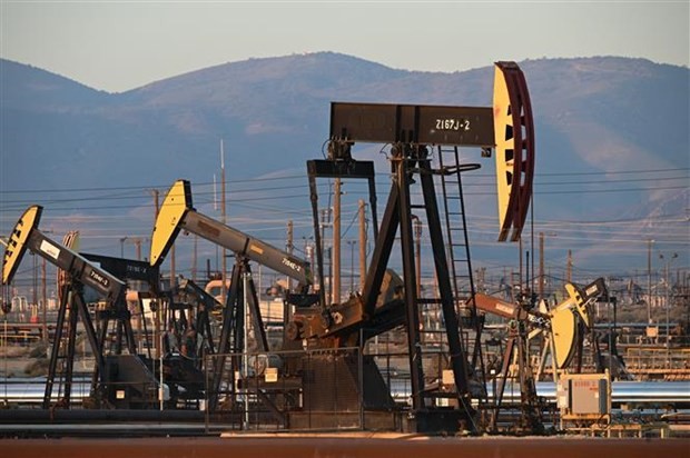 Một giếng dầu tại Kern, California (Mỹ). (Nguồn: AFP)