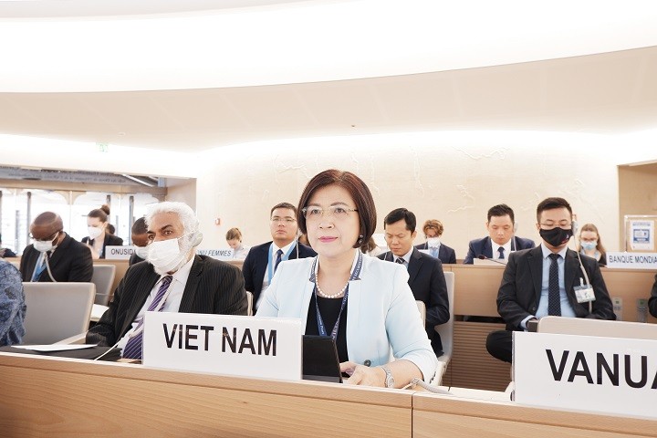 Đại sứ Lê Thị Tuyết Mai: Việt Nam tiếp tục thúc đẩy các sáng kiến nâng cao hiệu quả của Hội đồng Nhân quyền LHQ