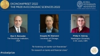 Ai là chủ nhân giải Nobel Kinh tế 2022?
