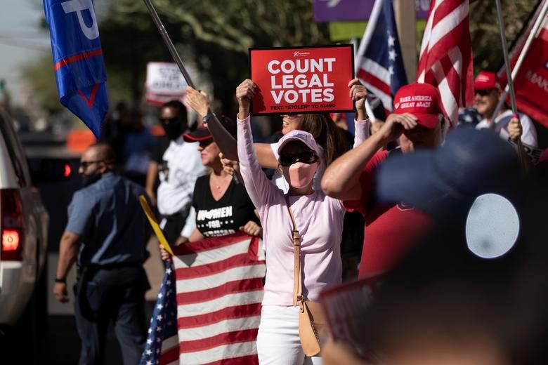 Bầu cử Mỹ 2020: Cử tri khắp cả nước đổ xô xuống đường biểu tình