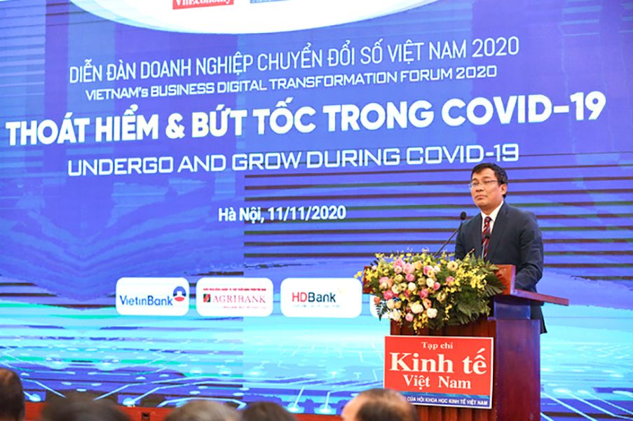 Thứ trưởng Ngoại giao Nguyễn Minh Vũ: Chuyển đổi số là một trong những chiến lược để doanh nghiệp bứt phá hậu Covid-19