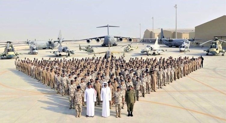Ảnh 1: Tăng cường xây dựng lực lượng vũ trang, đẩy nhanh chương trình mua sắm vũ khí, Qatar đã phát triển thành một thế lực mạnh trong khu vực; Nguồn ảnh: aljazeera.com