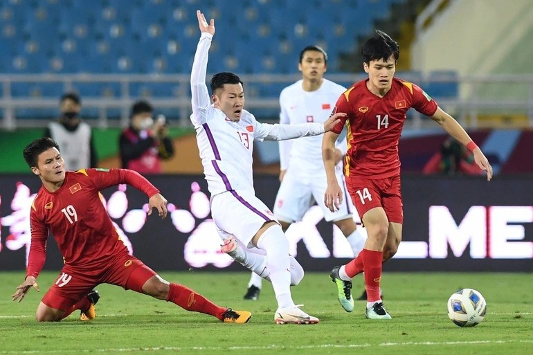 Tuyển Việt Nam lập mưa kỷ lục sau chiến thắng 3-1 trước Trung Quốc. (Nguồn: Dân Trí)