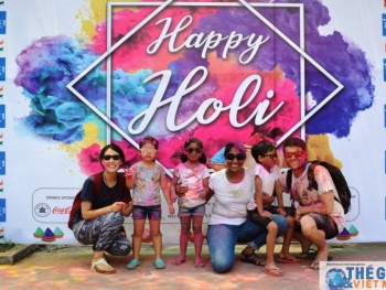 Holi 2019 - Độc đáo Lễ hội Sắc màu của Ấn Độ giữa lòng Hà Nội